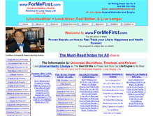 Tablet Screenshot of formefirst.com